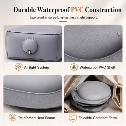 🛋️Portable Inflatable Concert Cushion – Lightweight, Waterproof Outdoor Seat Pad