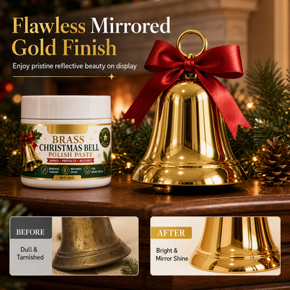 📢 50% OFF! Brass & Copper Polish Cream – Removes Tarnish & Restores Shine to Bells & Home Decor ✨⭐