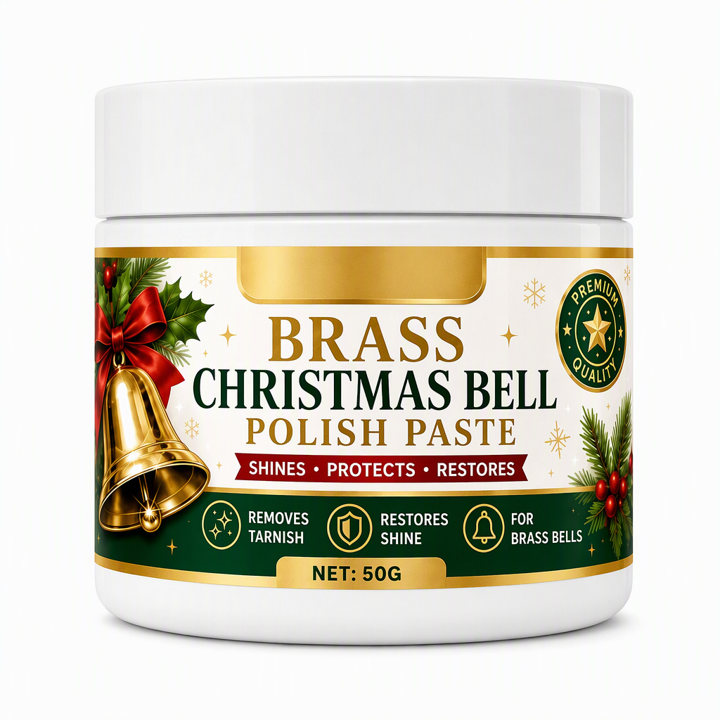📢 50% OFF! Brass & Copper Polish Cream – Removes Tarnish & Restores Shine to Bells & Home Decor ✨⭐