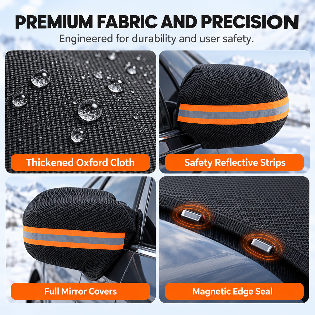 ❄️ 50% OFF! 🚗 All-Season Windshield Cover – Snow, frost & sun protection ✨