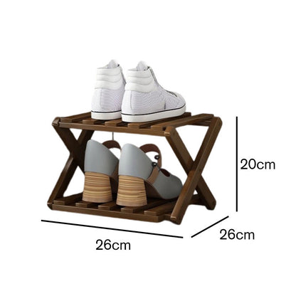 ✨50%OFF👟Durable Foldable Bamboo Shoe Rack