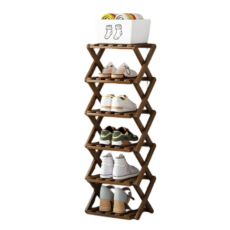 ✨50%OFF👟Durable Foldable Bamboo Shoe Rack