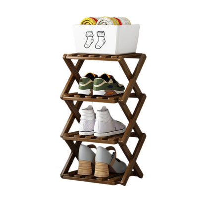 ✨50%OFF👟Durable Foldable Bamboo Shoe Rack