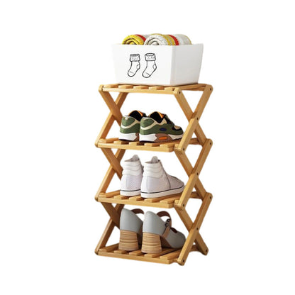 ✨50%OFF👟Durable Foldable Bamboo Shoe Rack