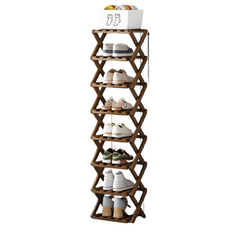 ✨50%OFF👟Durable Foldable Bamboo Shoe Rack