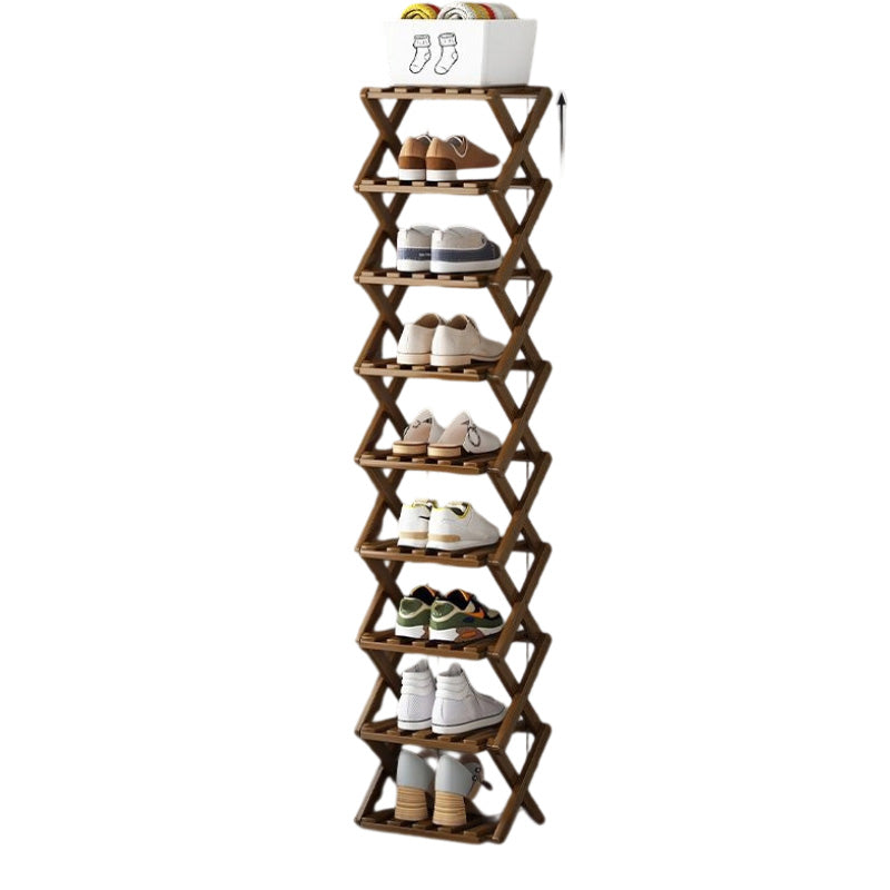 ✨50%OFF👟Durable Foldable Bamboo Shoe Rack