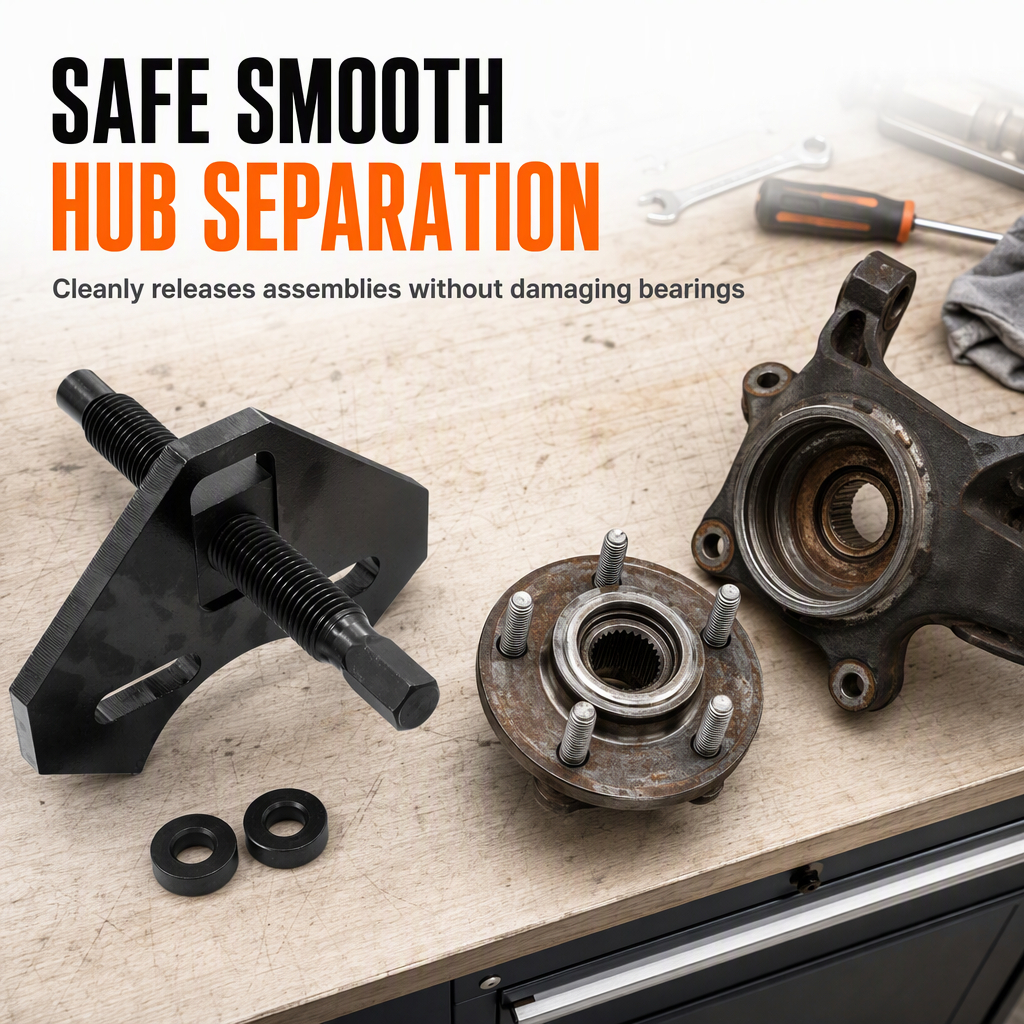 📢📢 50% OFF !!🛠️40100 Wheel Hub Removal Tool Kit for Cars and Trucks
