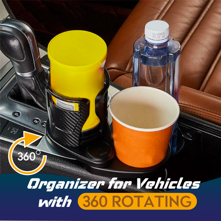 Multifunctional Car Cup Holder&Organiser