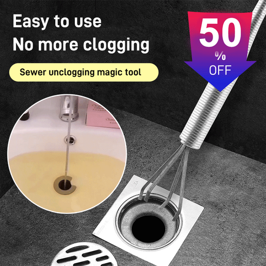 🔥New Year Special 50% OFF🔥Four-claw Household Sewer Unclogger