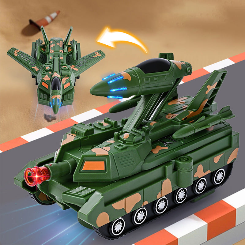 💝🤩Kids Deformation Tank Toy with Lighting & Music🎮🎶