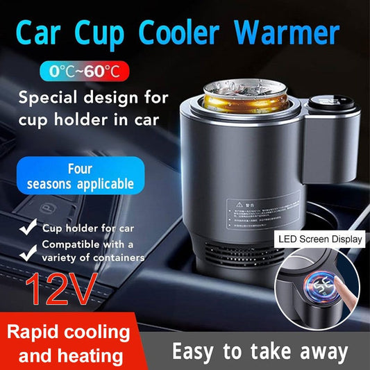 🔥Last 5 Days Sale 50% 🔥2 in 1 Smart Car Mug Cooling Heater