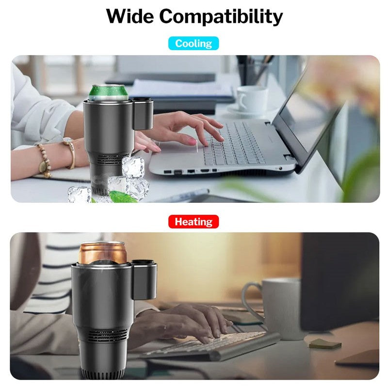 🔥Last 5 Days Sale 50% 🔥2 in 1 Smart Car Mug Cooling Heater