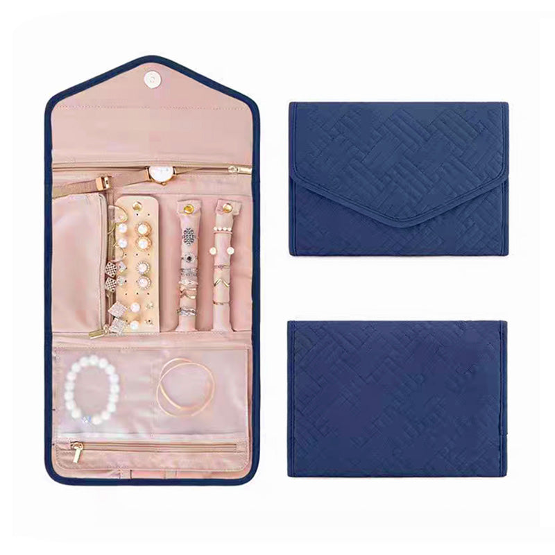 Stylish Versatile Folding Jewelry Organizer Bag