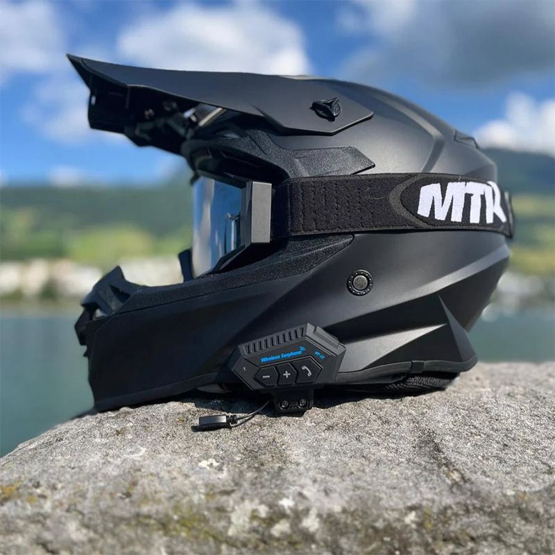 BT12 Motorcycle Helmet Bluetooth Headset